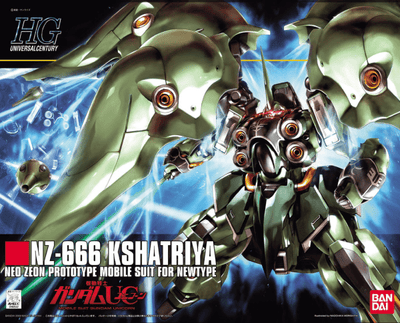 Bandai - HGUC 1/144 #99 Kshatriya - Good Game Anime