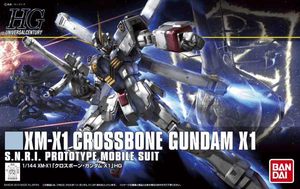 Bandai - HGUC 1/144 Cross Bone Gundam X1 - Good Game Anime