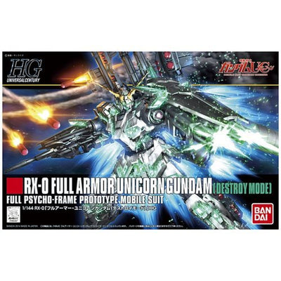Bandai - HGUC 1/144 Full Armor Unicorn Gundam Destroy Mode - Good Game Anime