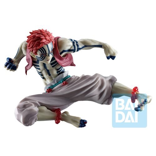 Bandai - Ichibansho Akaza Shake The Sword Burn Your Heart Statue (Demon Slayer: Kimetsu no Yaiba) - Good Game Anime