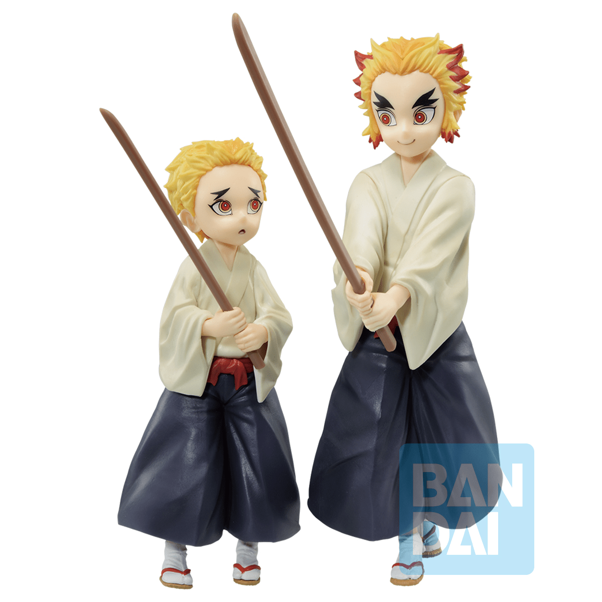 Bandai - Ichibansho Kyojuro Rengoku & Senjuro Rengoku (Immortal ties) Bandai Spirits Figure (Demon Slayer: Kimetsu no Yaiba) - Good Game Anime