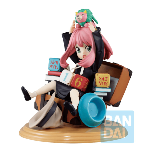 Bandai - Ichibansho Toy Anya Forger with Block Calendar Mission Start! ver.1.5 (SPY x FAMILY) - Good Game Anime