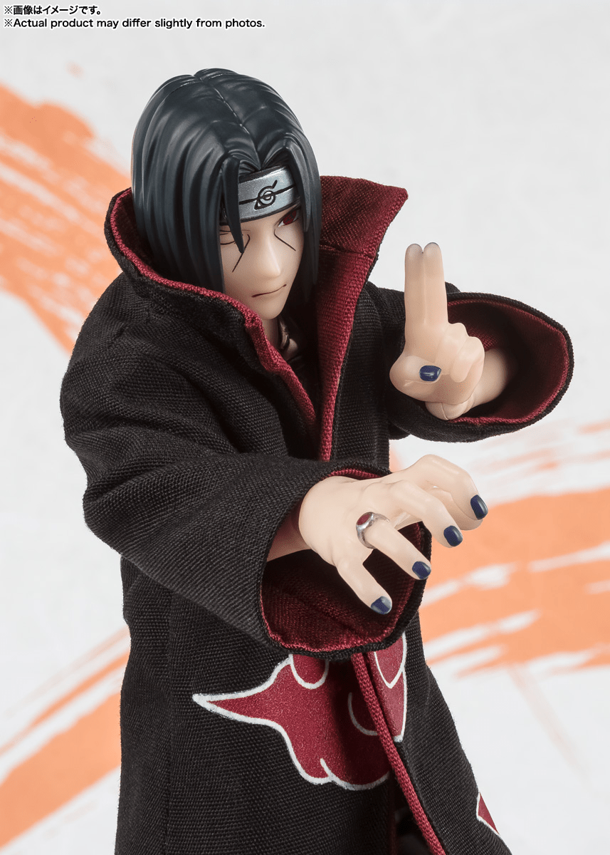 Bandai - ITACHI UCHIHA - NARUTOP99 Edition - "NARUTO - SHIPPUDEN - " S.H.Figuarts Action Figure - Good Game Anime