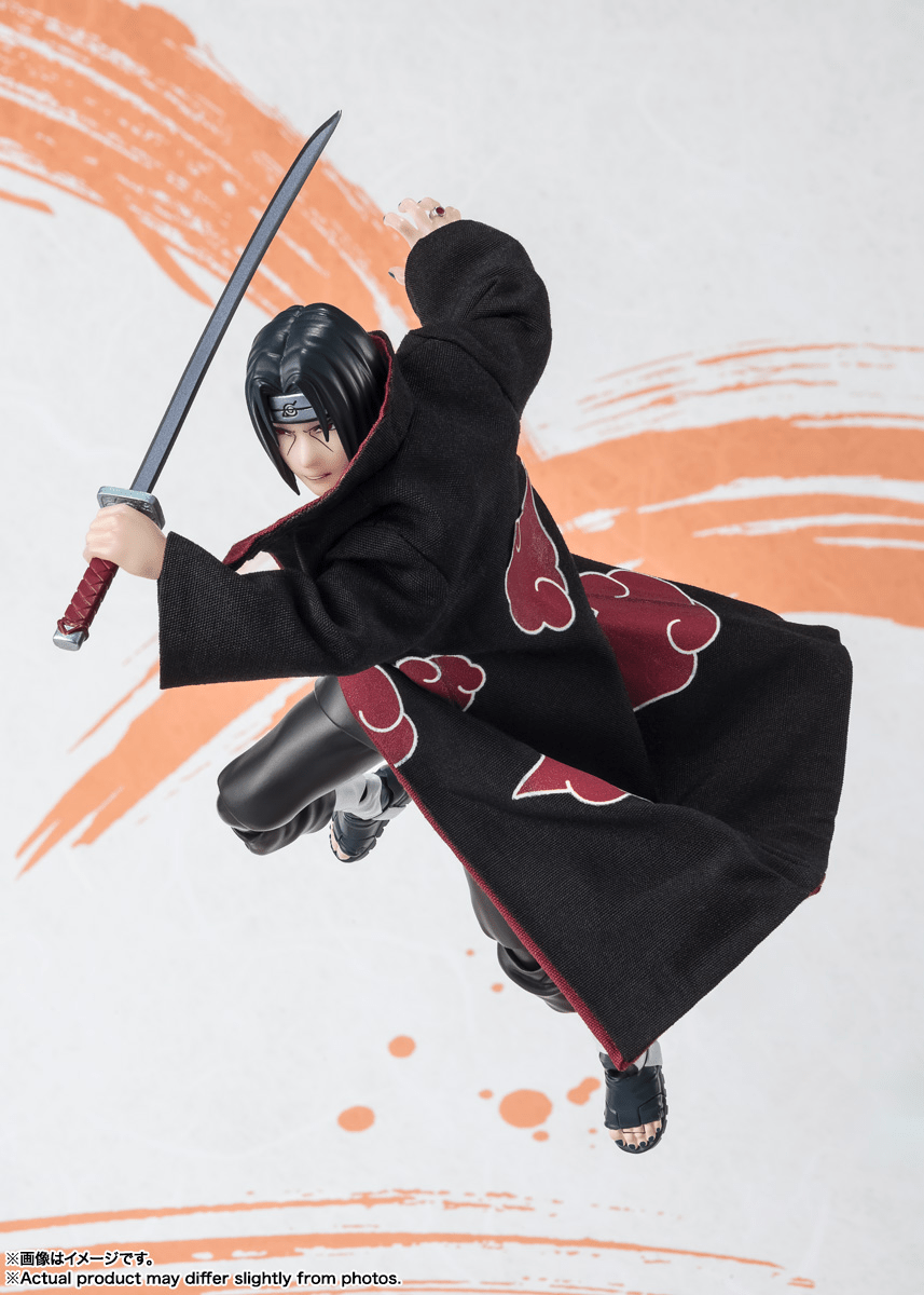 Bandai - ITACHI UCHIHA - NARUTOP99 Edition - "NARUTO - SHIPPUDEN - " S.H.Figuarts Action Figure - Good Game Anime