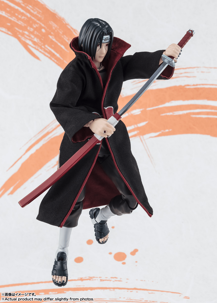 Bandai - ITACHI UCHIHA - NARUTOP99 Edition - "NARUTO - SHIPPUDEN - " S.H.Figuarts Action Figure - Good Game Anime