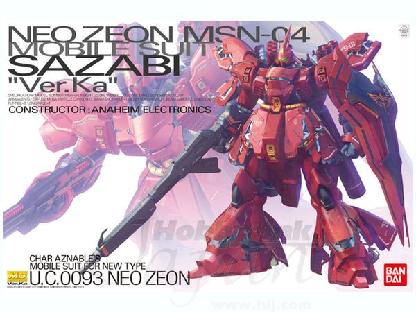 Bandai - MG 1/100 MSN - 04 Sazabi Ver.Ka - Good Game Anime