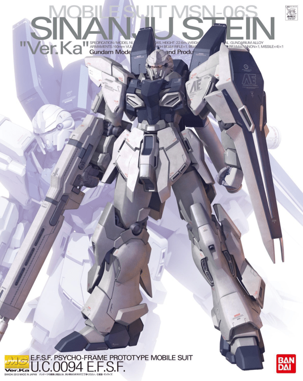 Bandai - MG 1/100 MSN - 06S Sinanju Stein Ver. Ka - Good Game Anime