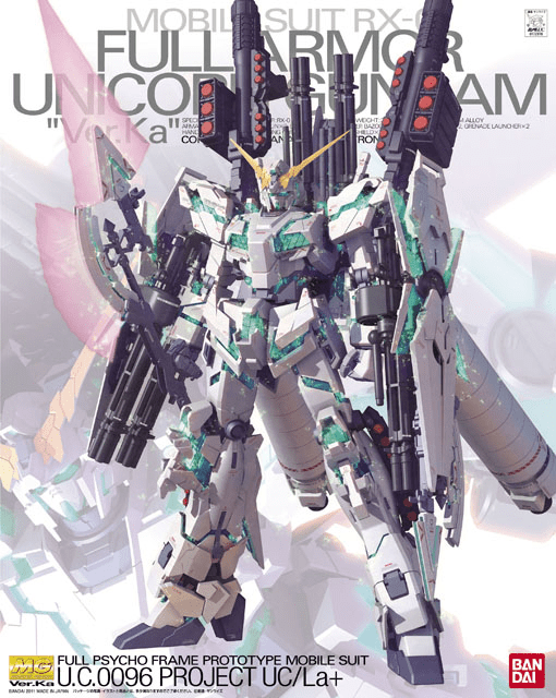 Bandai - MG 1/100 RX-0 Full Armor Unicorn Gundam Ver.Ka - Good Game Anime