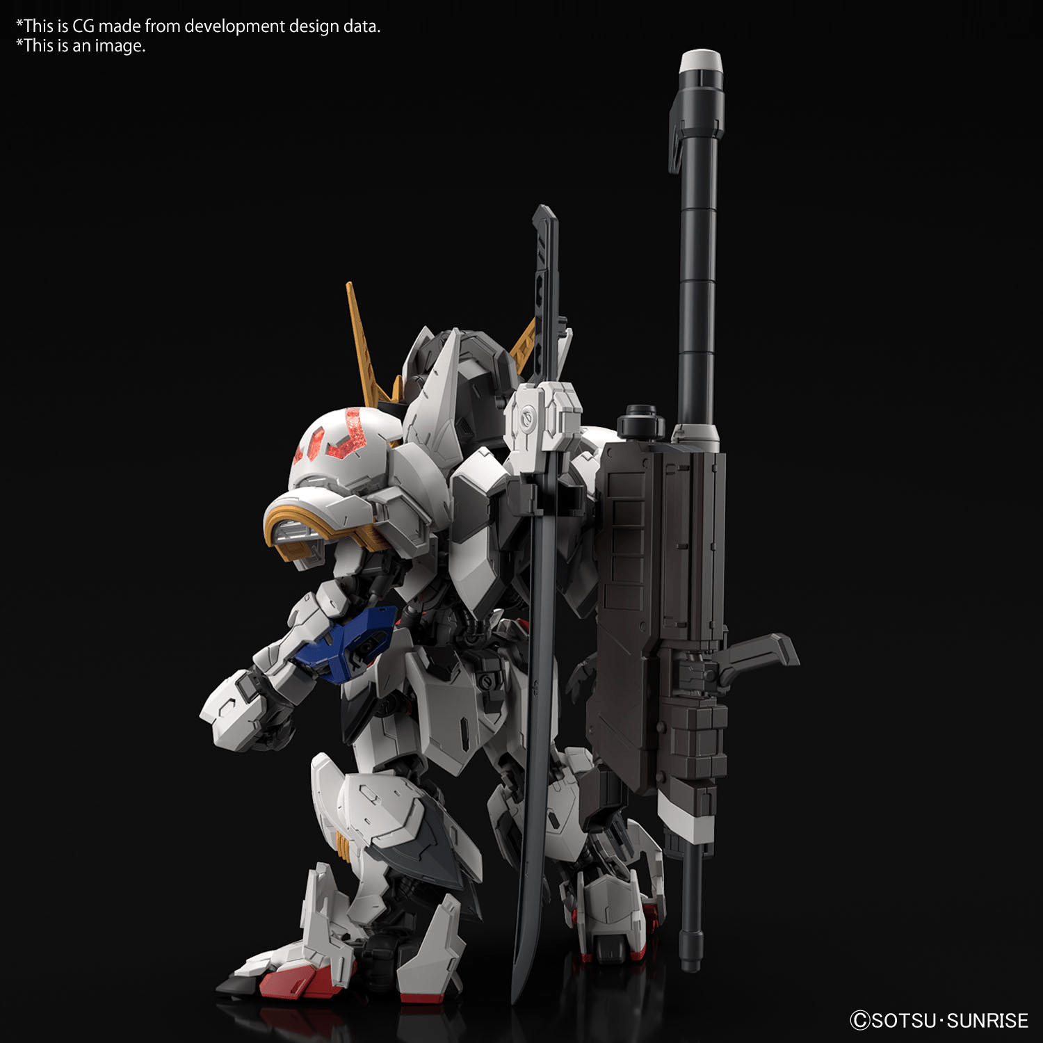 Bandai - MGSD Gundam Barbatos (Mobile Suit Gundam: Iron-Blooded Orphans) - Good Game Anime