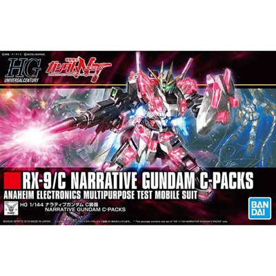Bandai - Mobile Suit Gundam Narrative Gundam C-Packs High Grade 1:144 Scale Model Kit - Good Game Anime