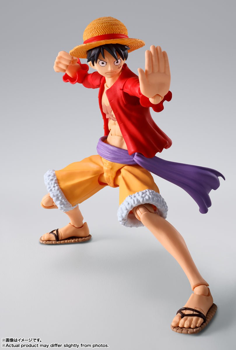 Bandai - Monkey D. Luffy The Raid on Onigashima S.H.Figuarts Action Figure (One Piece) - Good Game Anime
