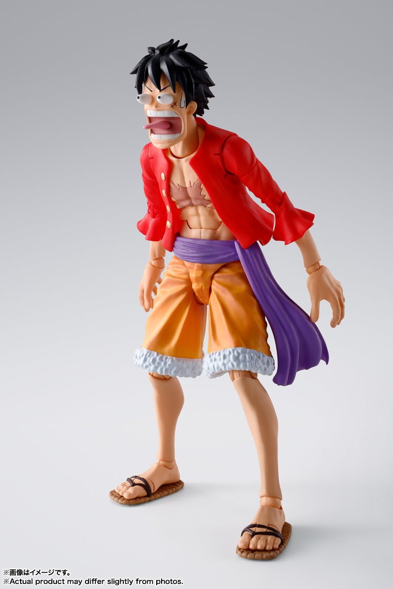 Bandai - Monkey D. Luffy The Raid on Onigashima S.H.Figuarts Action Figure (One Piece) - Good Game Anime