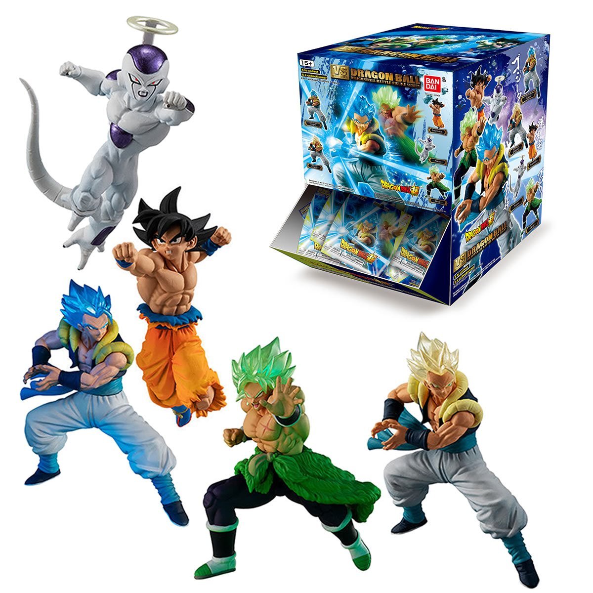 Bandai Namco - Dragon Ball Super Gashapon Posed Blind Mini-Figure: 1 Random Pull - Good Game Anime