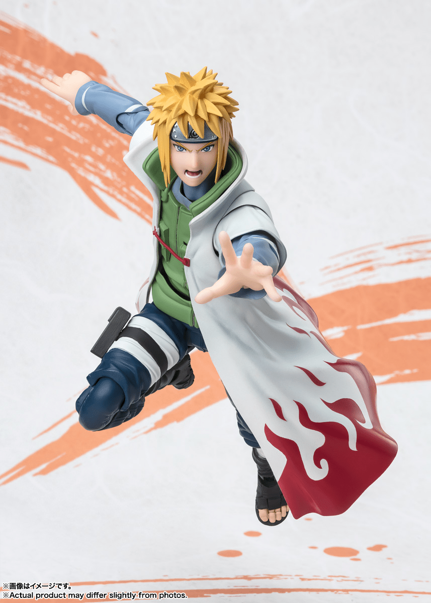 Bandai - Naruto MINATO NAMIKAZE - NARUTOP99 Edition - S.H.Figuarts Action Figure - Good Game Anime