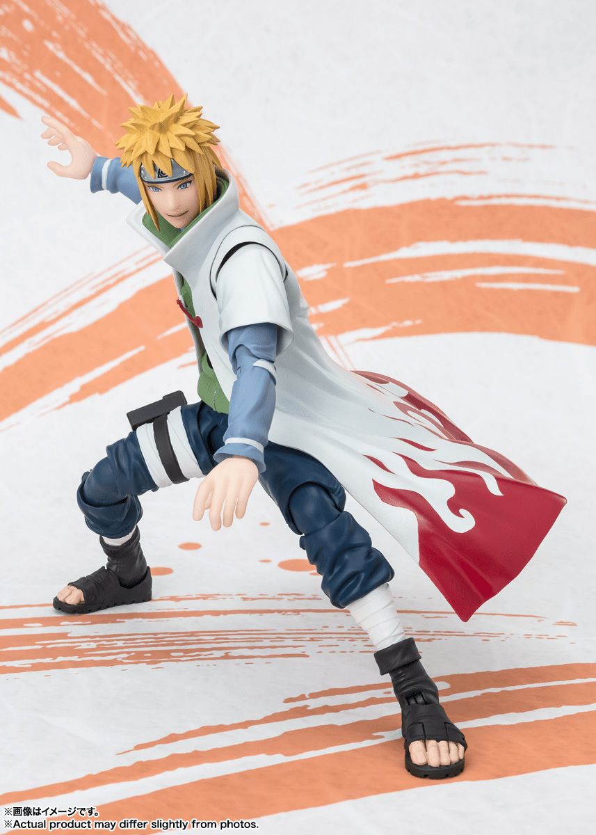 Bandai - Naruto MINATO NAMIKAZE - NARUTOP99 Edition - S.H.Figuarts Action Figure - Good Game Anime