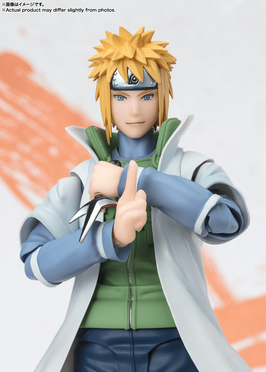 Bandai - Naruto MINATO NAMIKAZE - NARUTOP99 Edition - S.H.Figuarts Action Figure - Good Game Anime