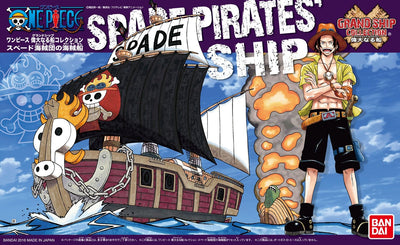 Bandai - One Piece - Grand Ship Collection - Spade Pirates Ship - Good Game Anime