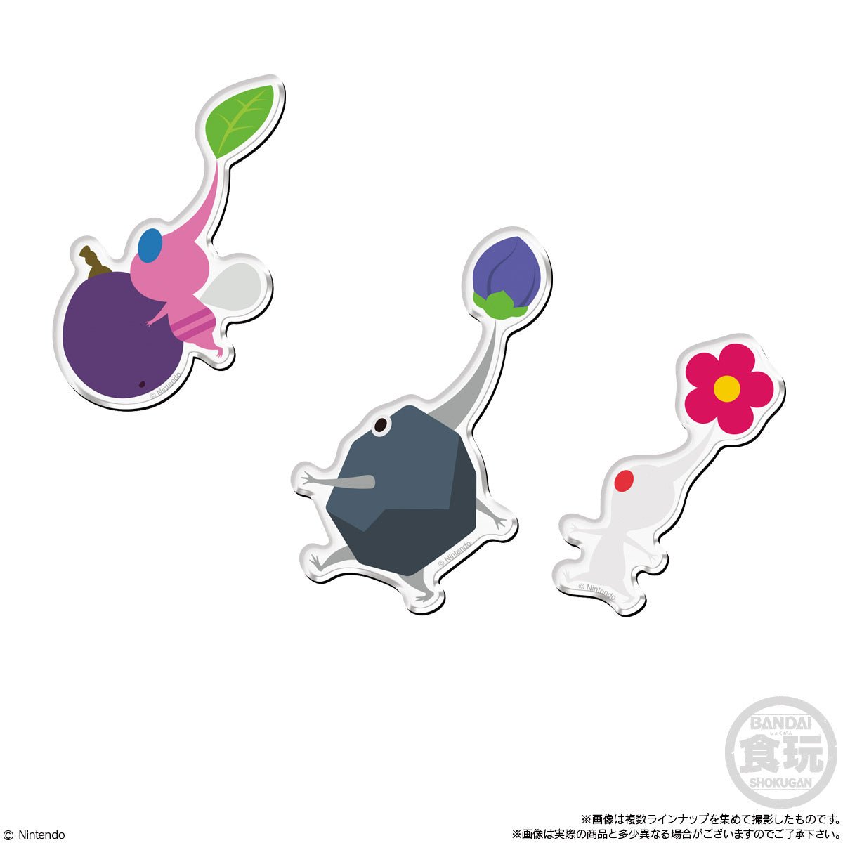 Bandai - Pikmin Character Magnets: 1 Random Pull - Good Game Anime