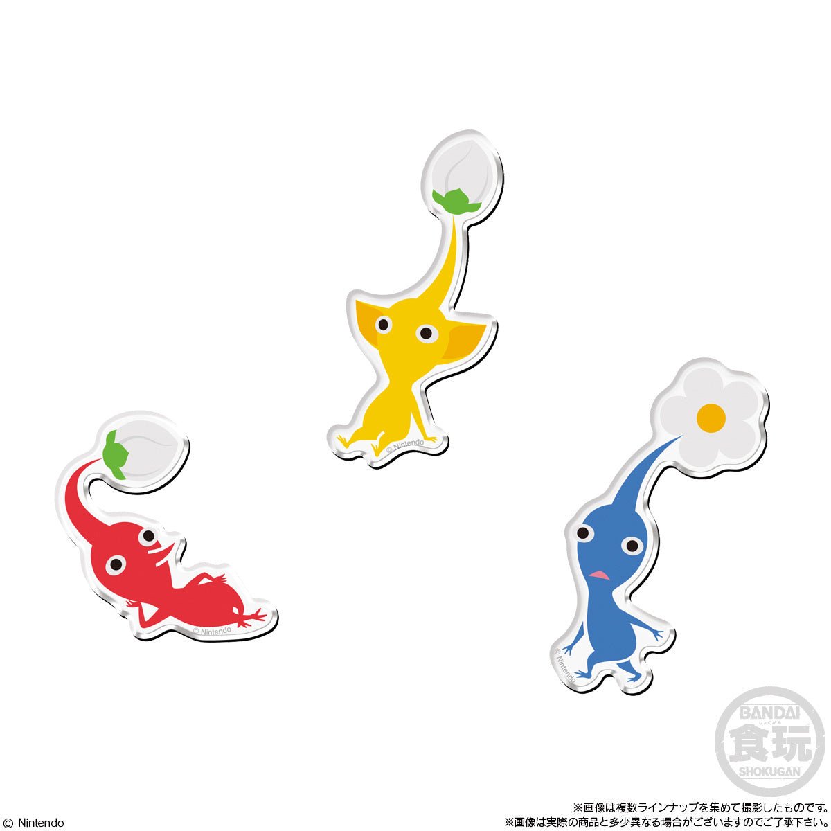 Bandai - Pikmin Character Magnets: 1 Random Pull - Good Game Anime