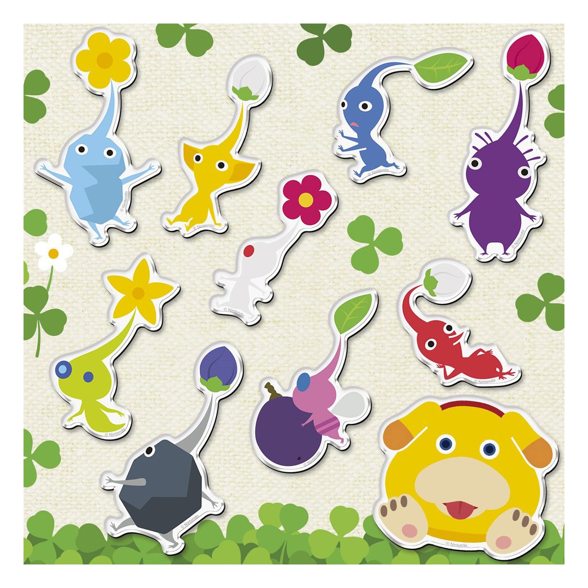 Bandai - Pikmin Character Magnets: 1 Random Pull - Good Game Anime