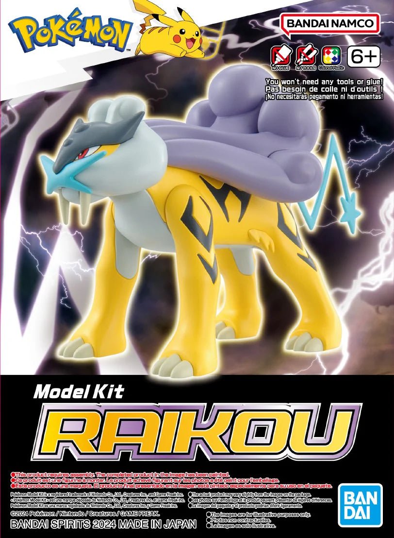 Bandai - Pokemon Raikou Model Kit - Good Game Anime