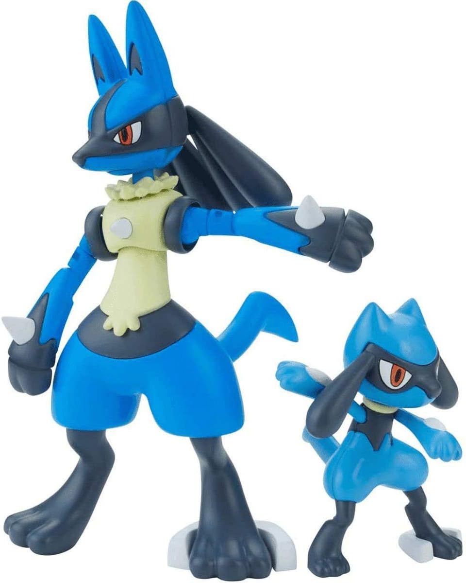 Bandai - Pokemon Riolu & Lucario Model Kit - Good Game Anime