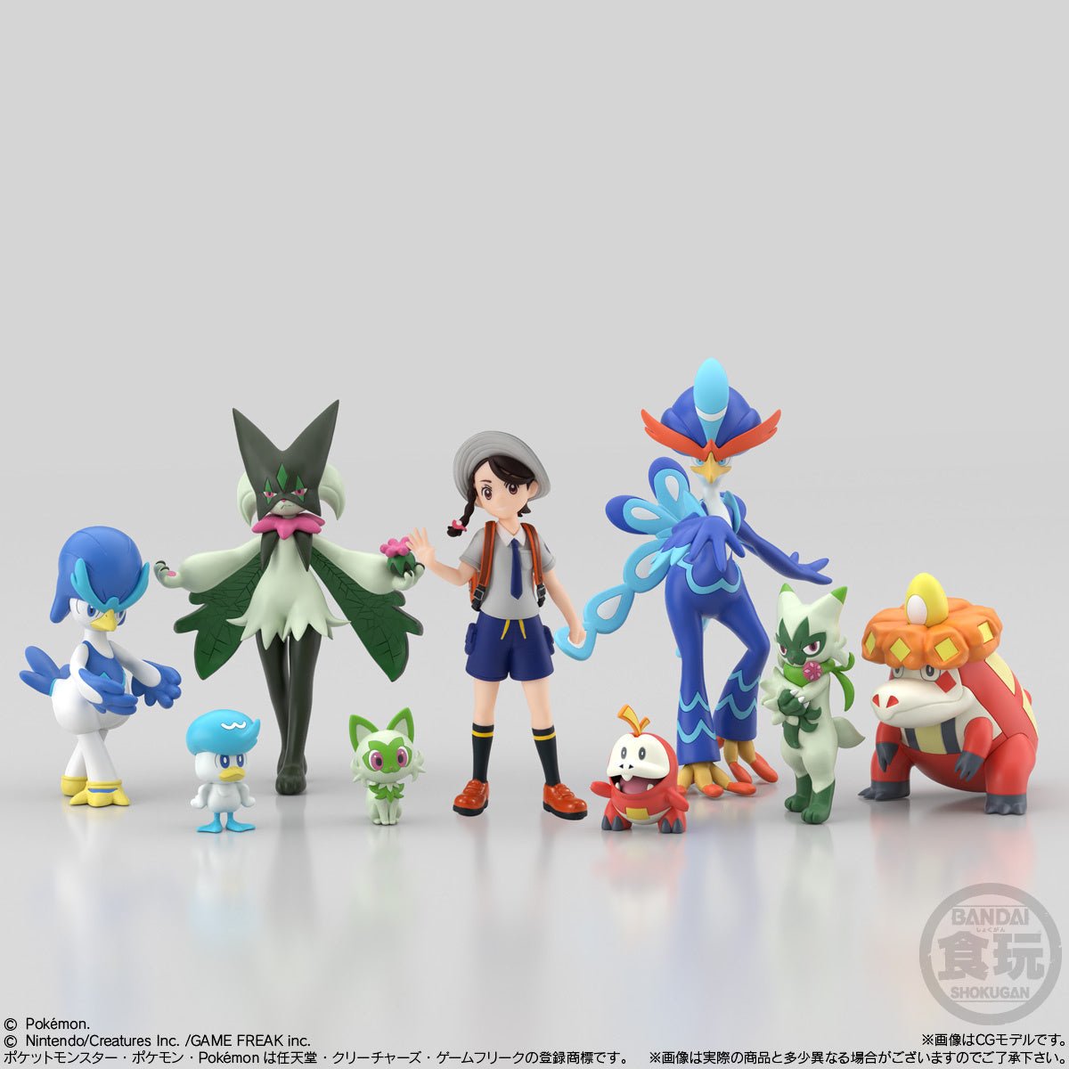 Bandai - Pokemon Scale World Paldea Region Set - Good Game Anime