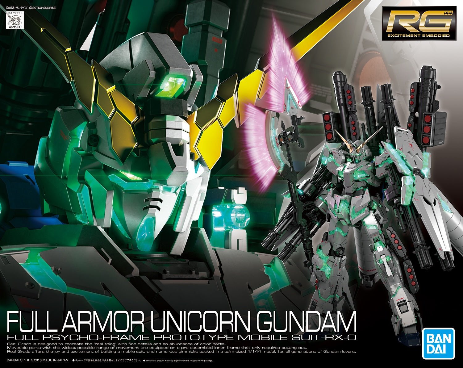 Bandai - RG 1/144 Full Armor Unicorn Gundam - Good Game Anime