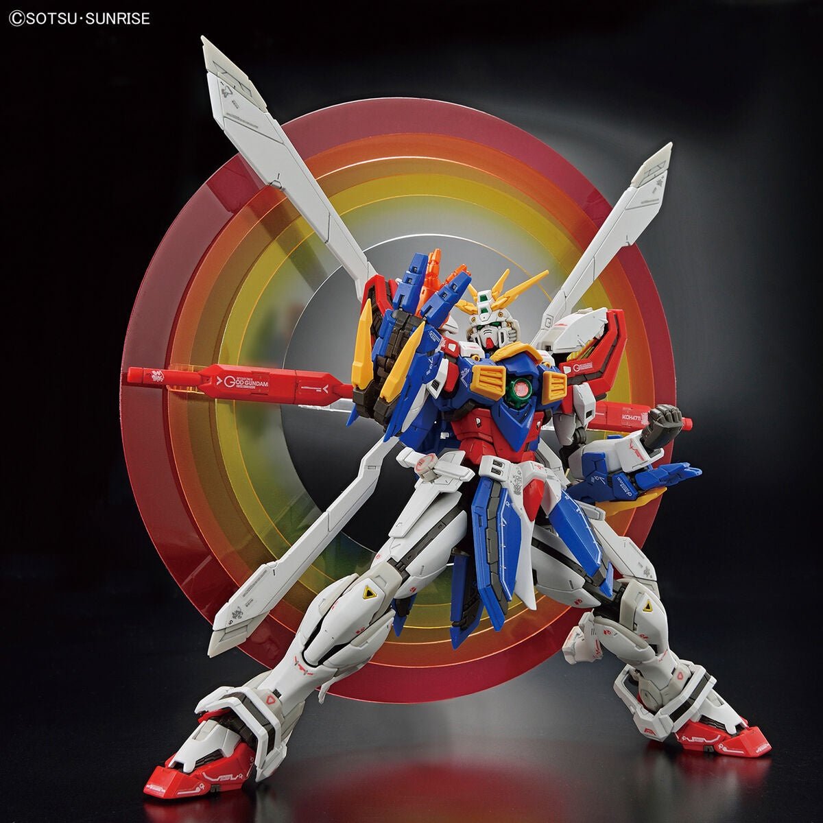 Bandai - RG 1/144 God Gundam - Good Game Anime