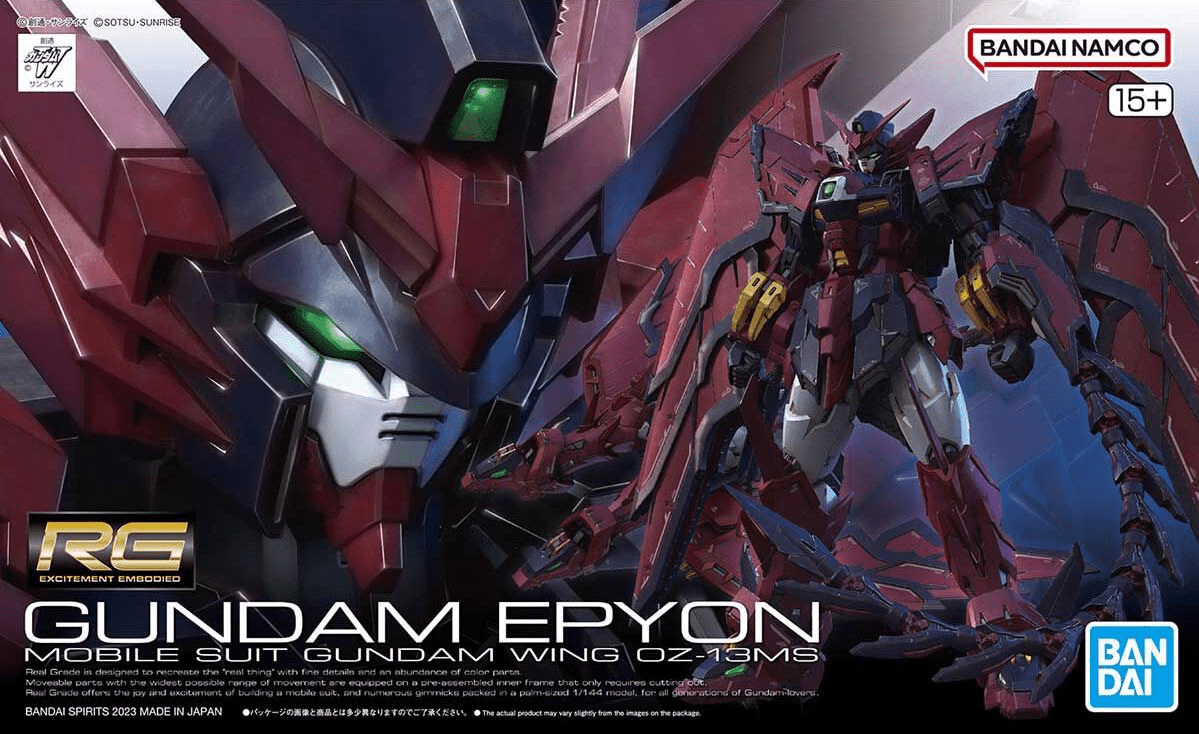 Bandai - RG 1/144 Gundam Epyon (Mobile Suit Gundam Wing) - Good Game Anime