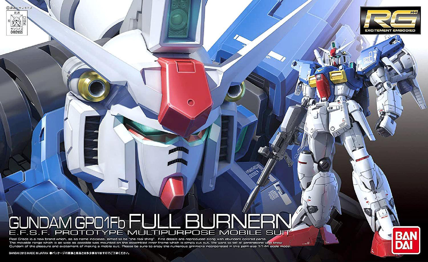 Bandai - RG 1/144 RX - 78GP01Fb Gundam GP01 Full - Burnern - Good Game Anime