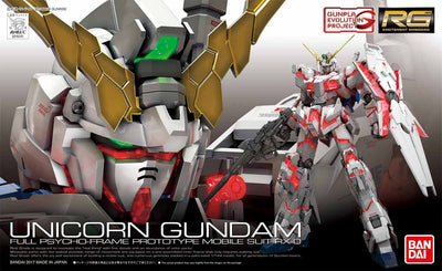 Bandai - RG 1/144 Unicorn Gundam Full Psycho-Frame - Good Game Anime