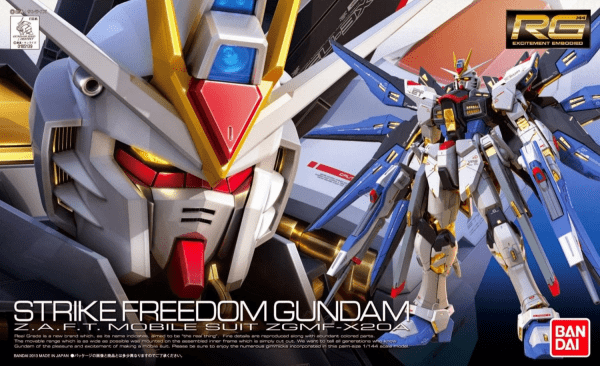 Bandai - RG 1/144 ZGMF-X20A STRIKE FREEDOM GUNDAM - Good Game Anime