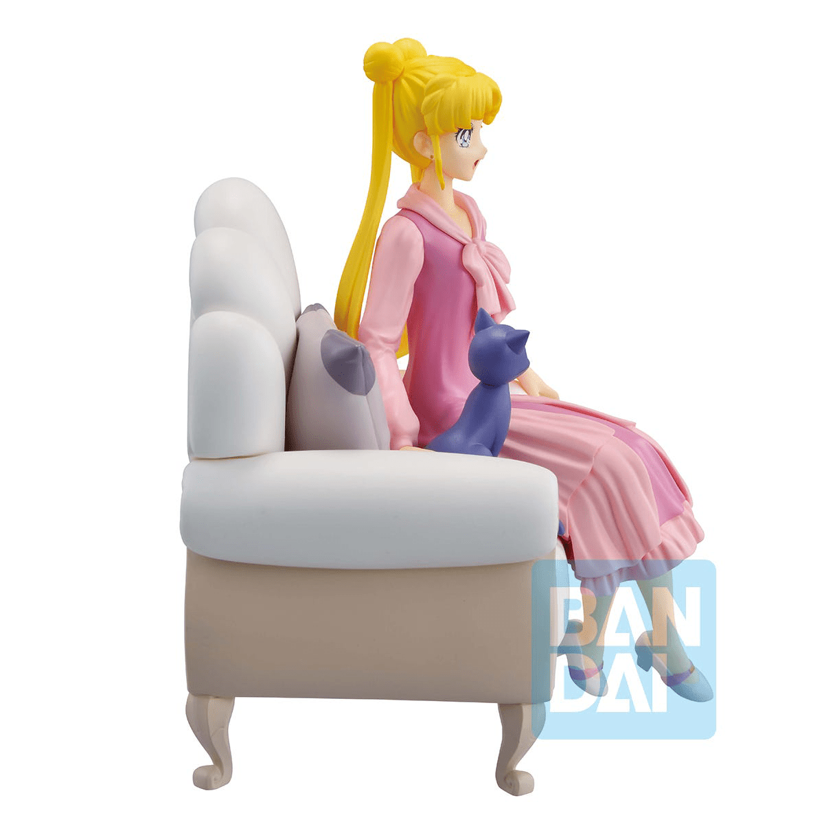 Bandai - Sailor Moon Cosmos The Movie Usagi and Luna Antique Style Ichiban Statue - Good Game Anime