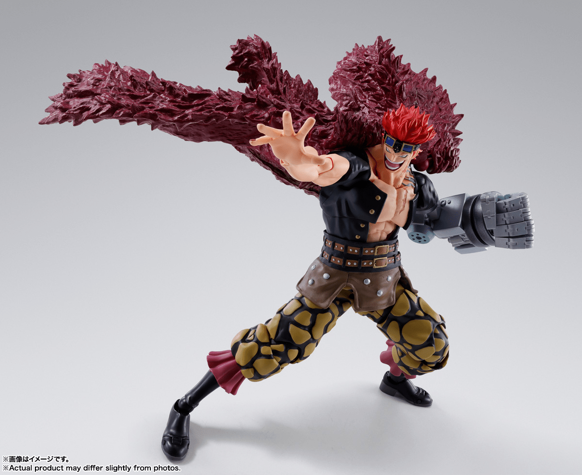 Bandai - S.H.Figuarts Eustass Kid - The Raid on Onigashima - "One Piece" Action Figure - Good Game Anime