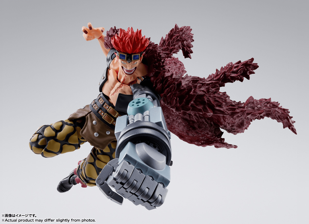 Bandai - S.H.Figuarts Eustass Kid - The Raid on Onigashima - "One Piece" Action Figure - Good Game Anime