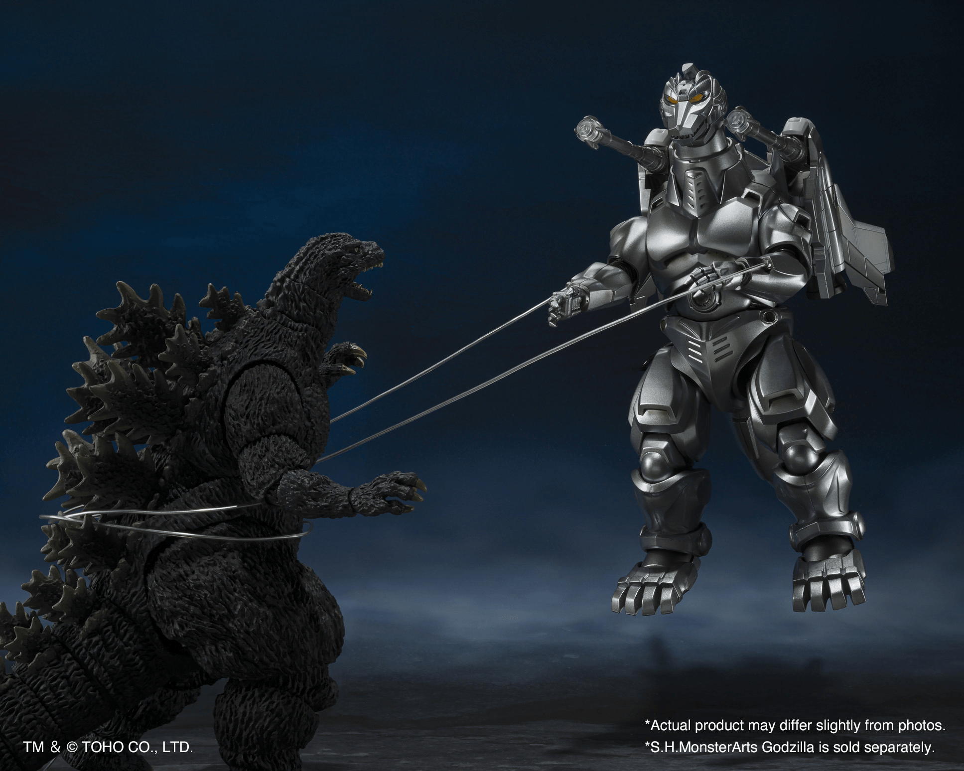 Bandai - S.H.Figuarts MonsterArts Mechagodzilla & Garuda & Fire Rodan Makuhari Decisive Battle Ver. (Godzilla vs. Mechagodzilla) - Good Game Anime