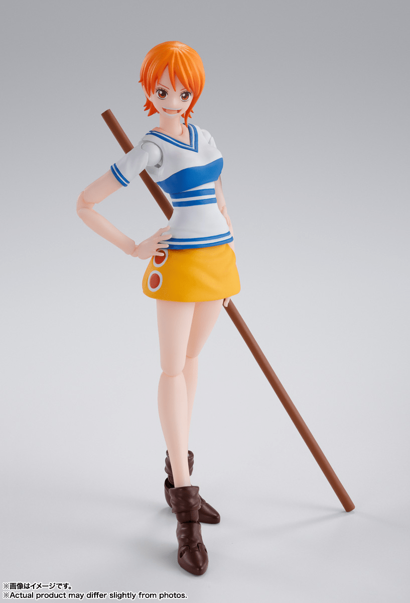 Bandai - S.H.Figuarts NAMI - ROMANCE DAWN - One Piece Action Figure - Good Game Anime