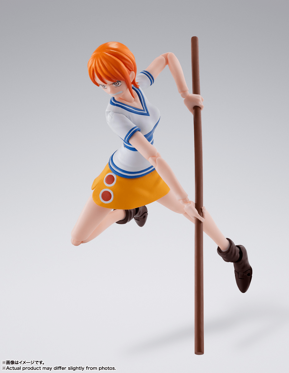 Bandai - S.H.Figuarts NAMI - ROMANCE DAWN - One Piece Action Figure - Good Game Anime
