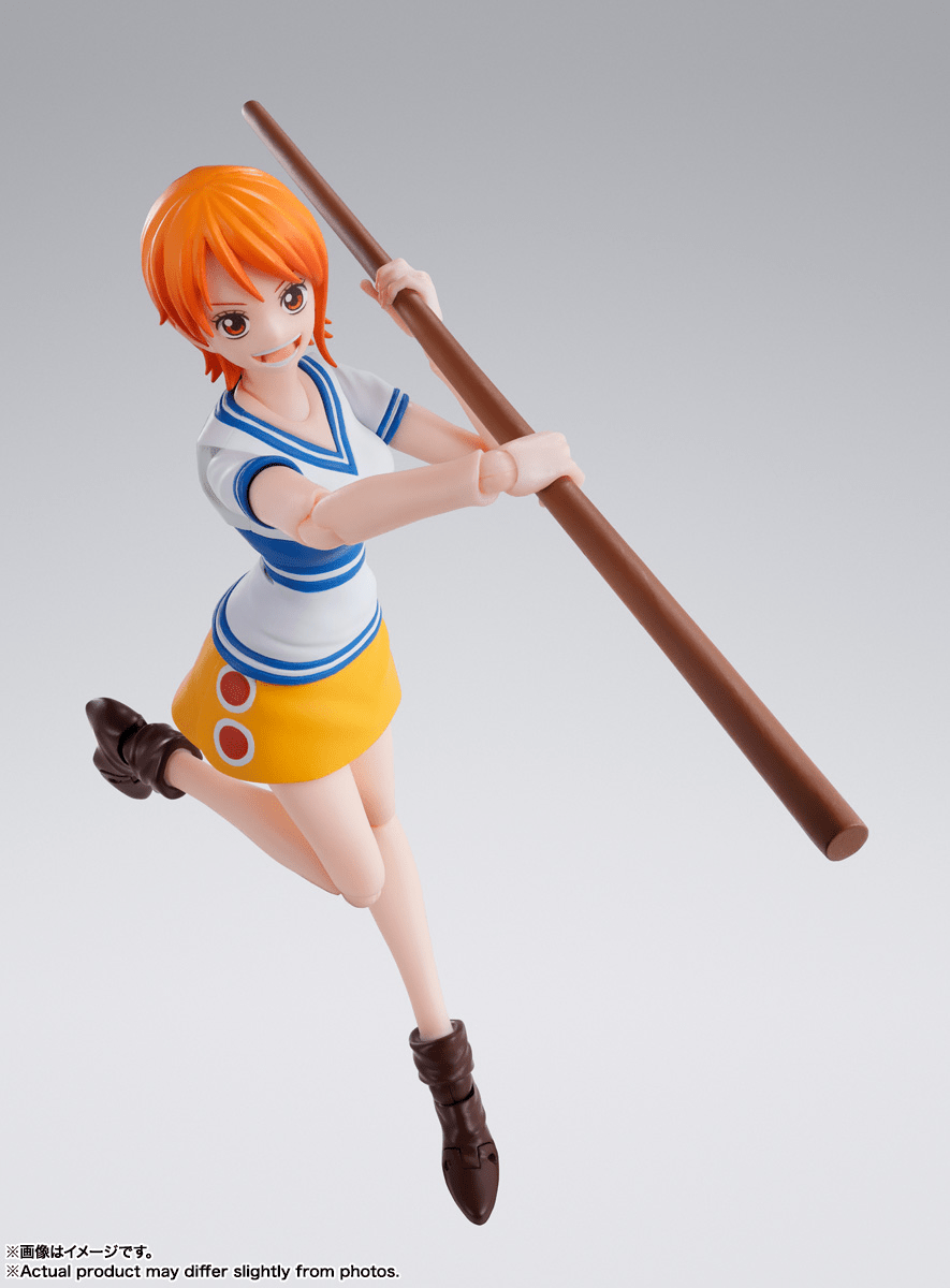 Bandai - S.H.Figuarts NAMI - ROMANCE DAWN - One Piece Action Figure - Good Game Anime