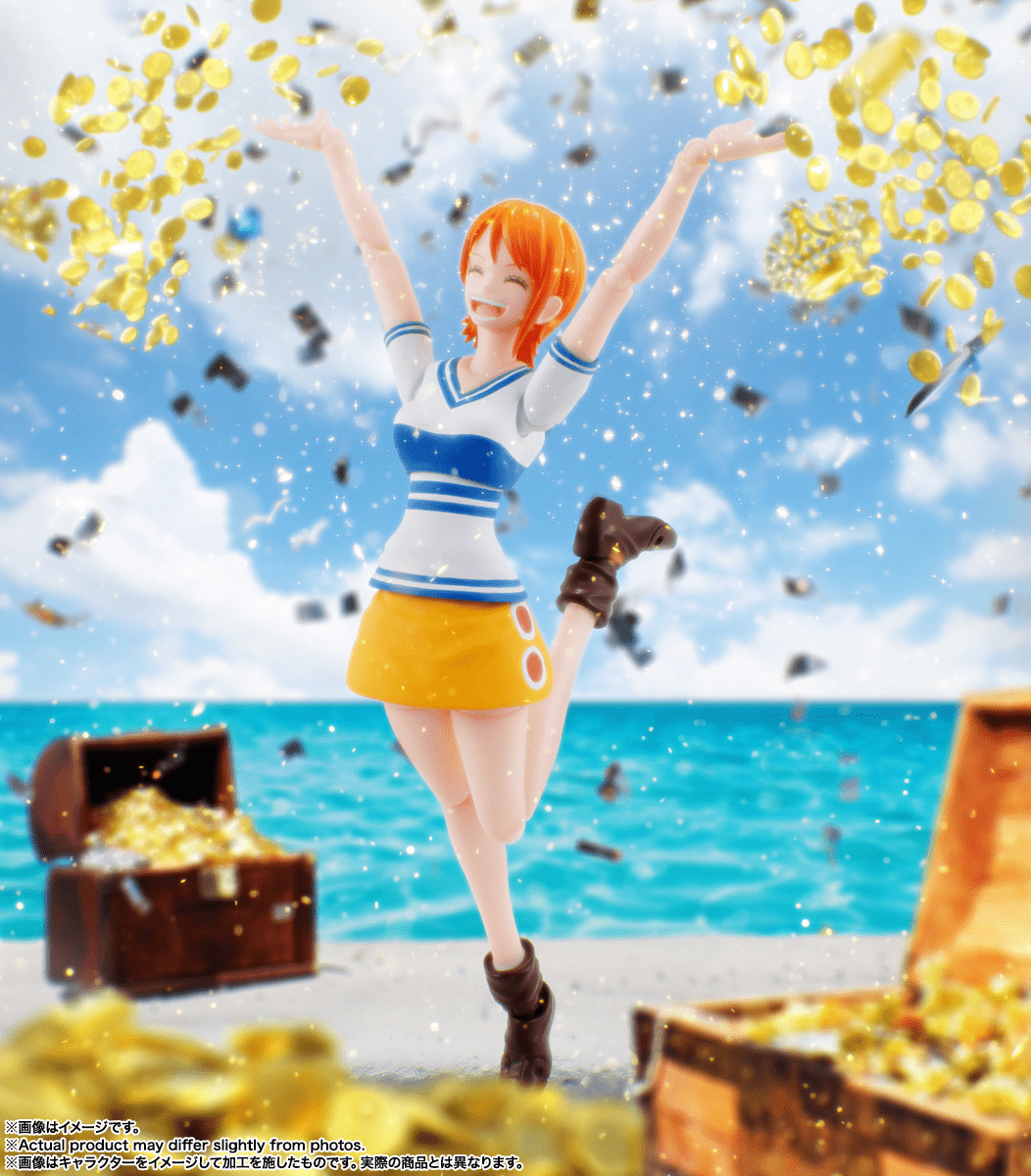 Bandai - S.H.Figuarts NAMI - ROMANCE DAWN - One Piece Action Figure - Good Game Anime