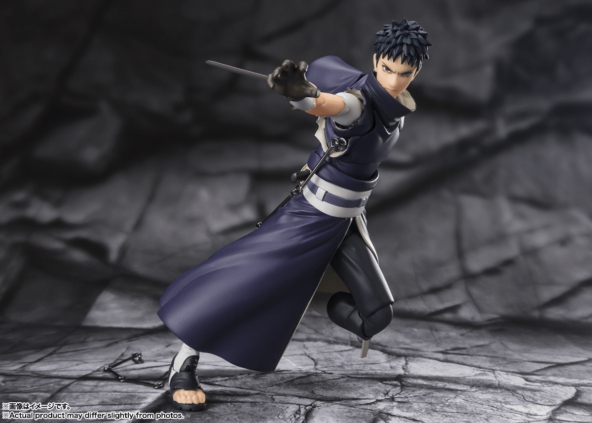 Bandai - S.H.Figuarts OBITO UCHIHA - Hollow Dreams of Despair - "NARUTO - SHIPPUDEN - " Action Figure - Good Game Anime