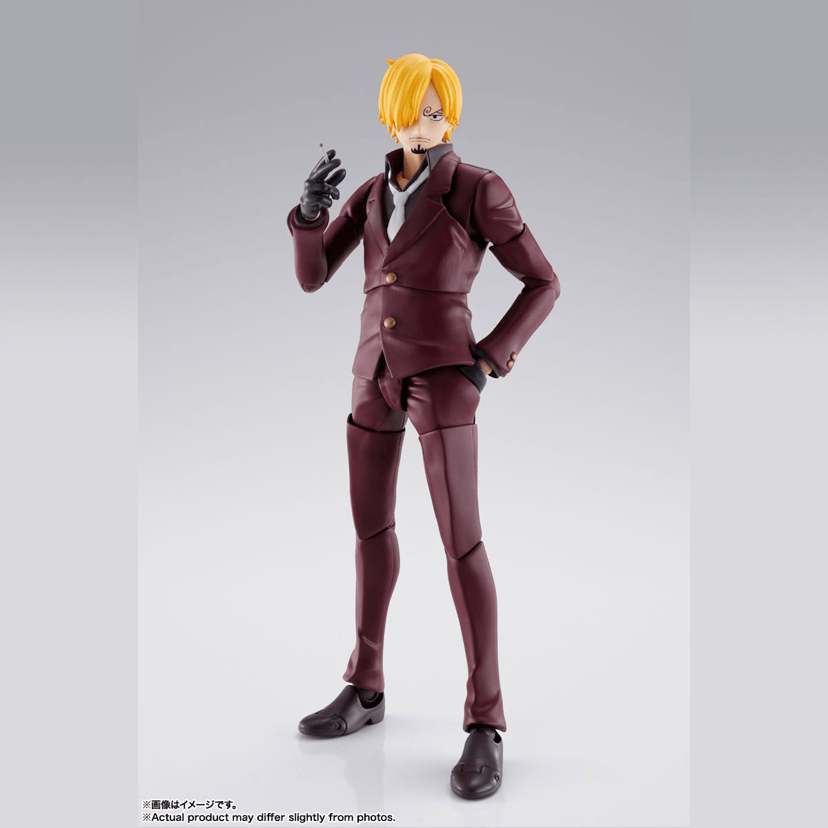 Bandai - S.H.Figuarts Sanji - The Raid on Onigashima - One Piece Action Figure - Good Game Anime