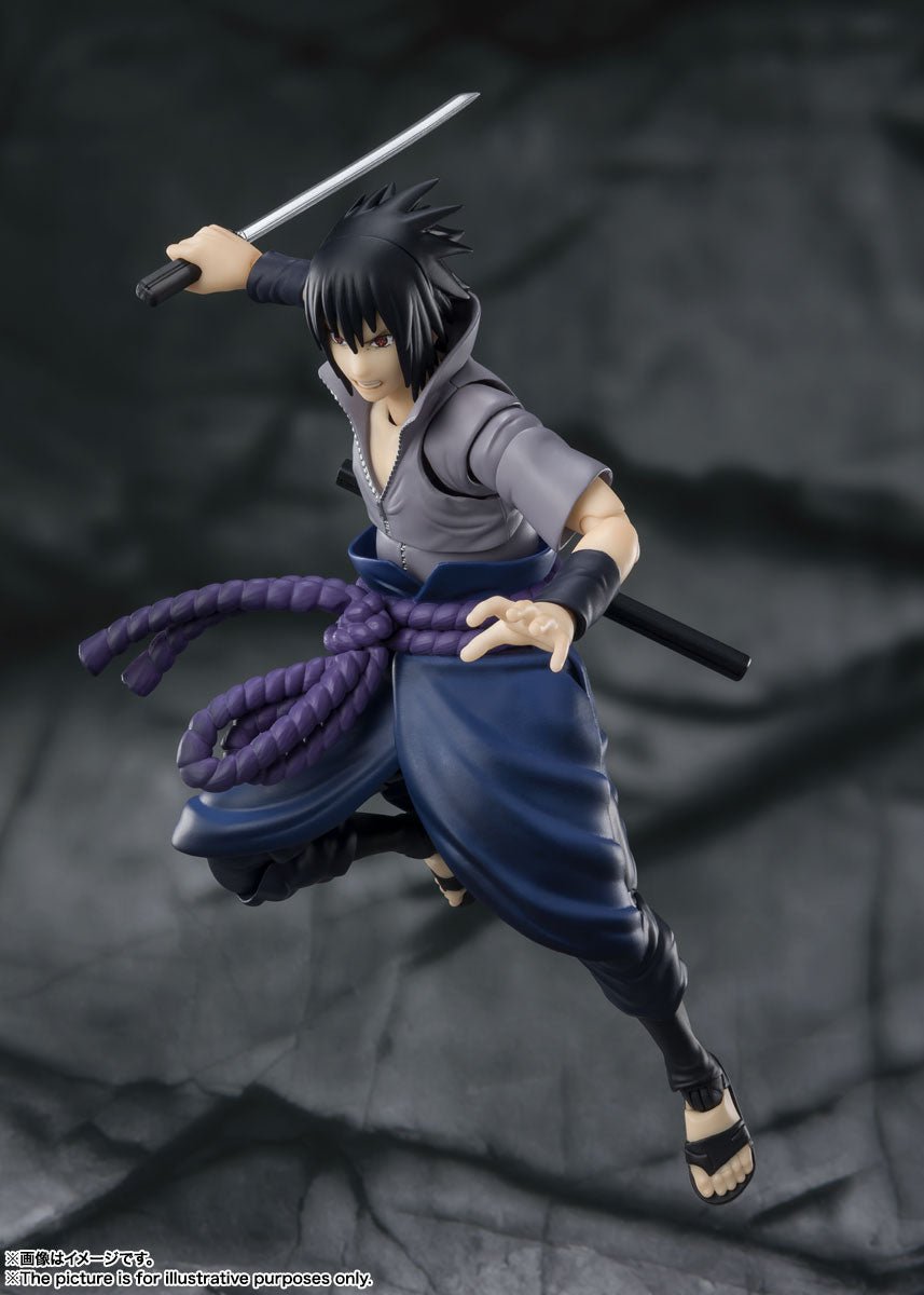 Bandai - S.H.Figuarts Uchiha Sasuke -He Who Bares All Hatred- (Naruto Shippuden) - Good Game Anime