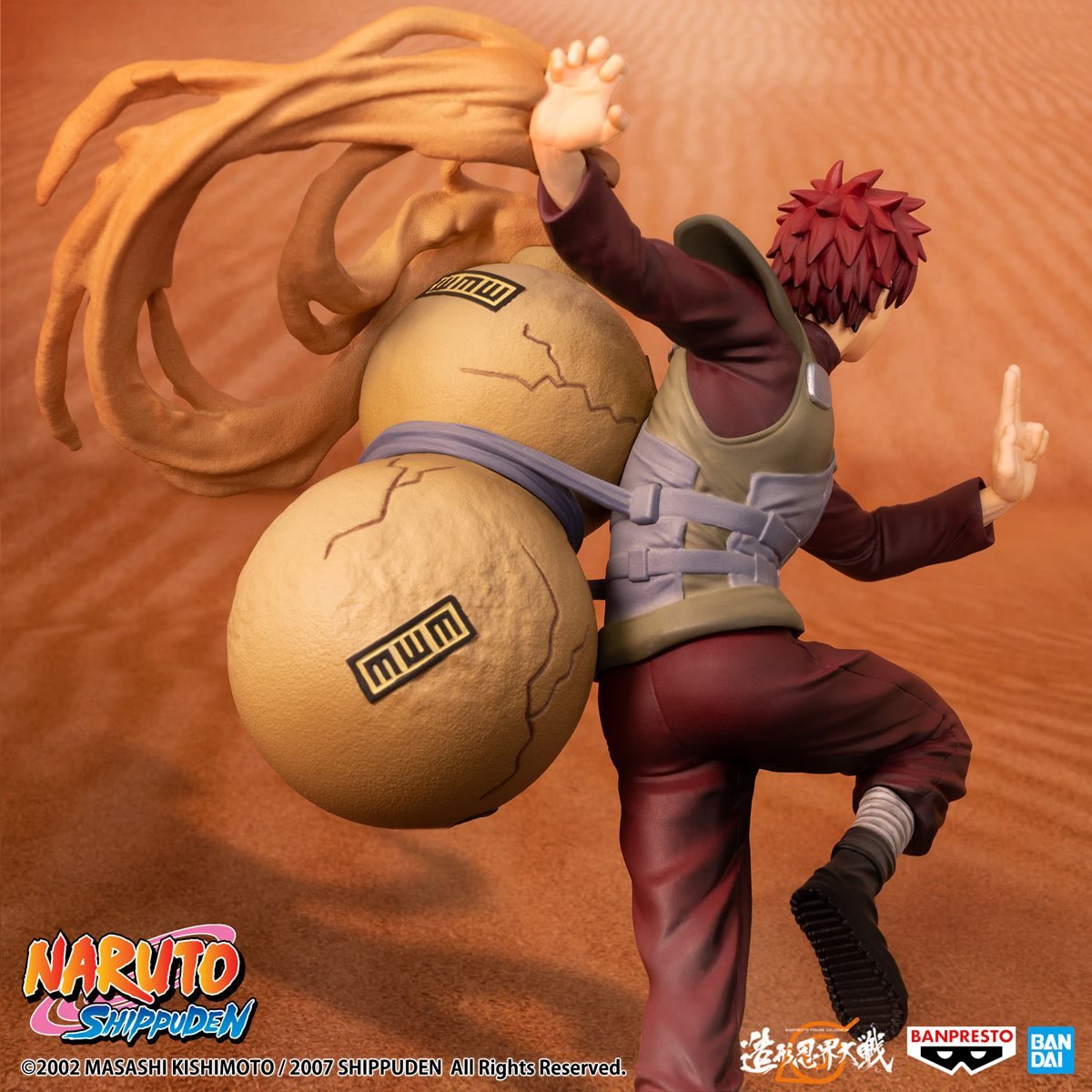 Banpresto - Gaara Figure Colosseum Statue (Naruto Shippuden) - Good Game Anime