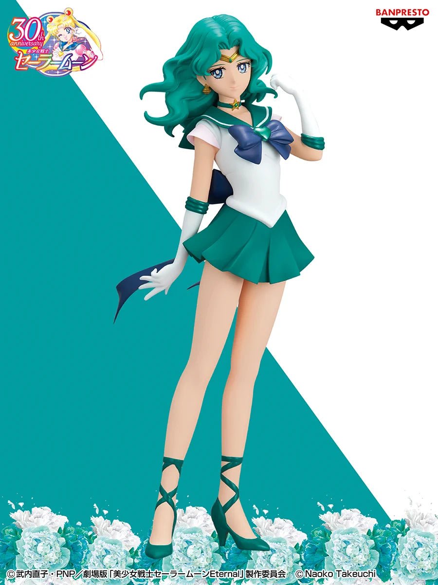 Banpresto - Pretty Guardians Sailor Moon Eternal The Movie Super Sailor Neptune Glitter and Glamours - Good Game Anime