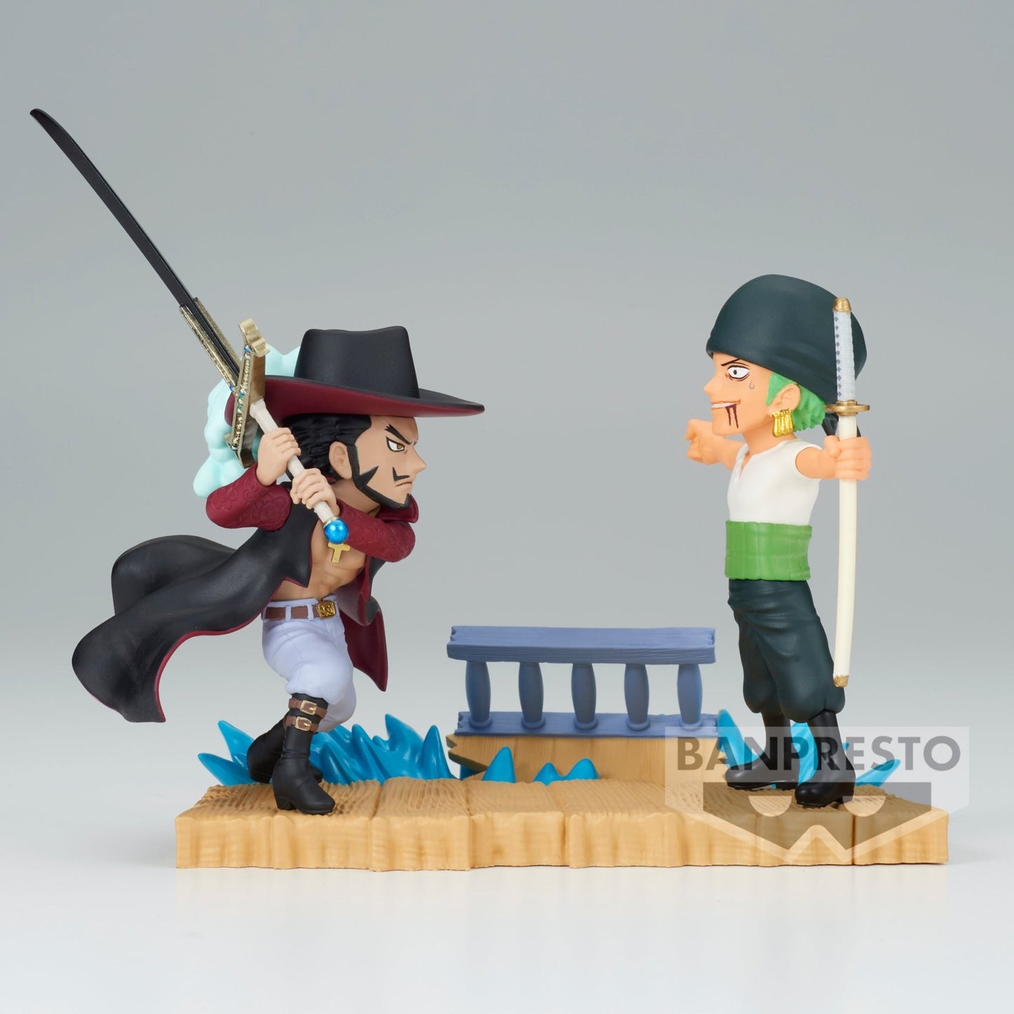 Banpresto - Zoro vs. Mihawk Log Stories World Collectible Figure (One Piece) - Good Game Anime