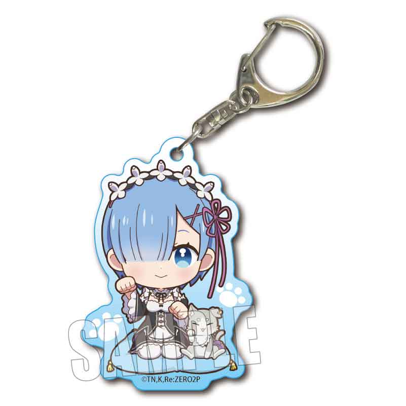 Bell House - Maneki Neko Re:Zero Starting Life in Another World Trading Acrylic Keychain: 1 Random Pull - Good Game Anime