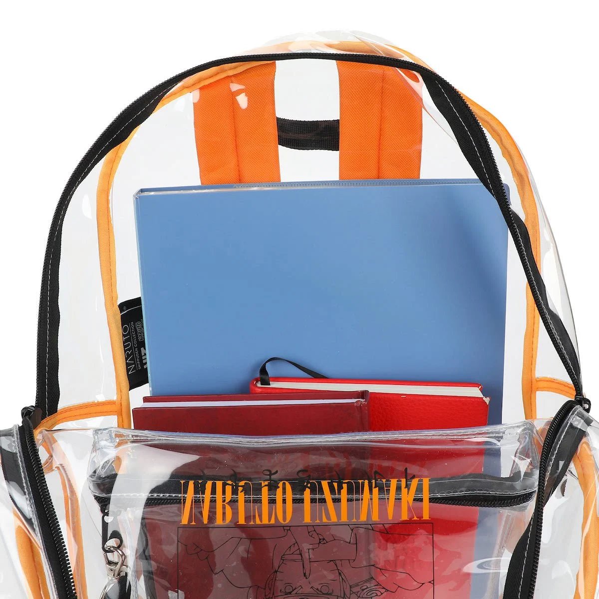 Bioworld - Naruto Clear Backpack with Utility Pocket - Good Game Anime