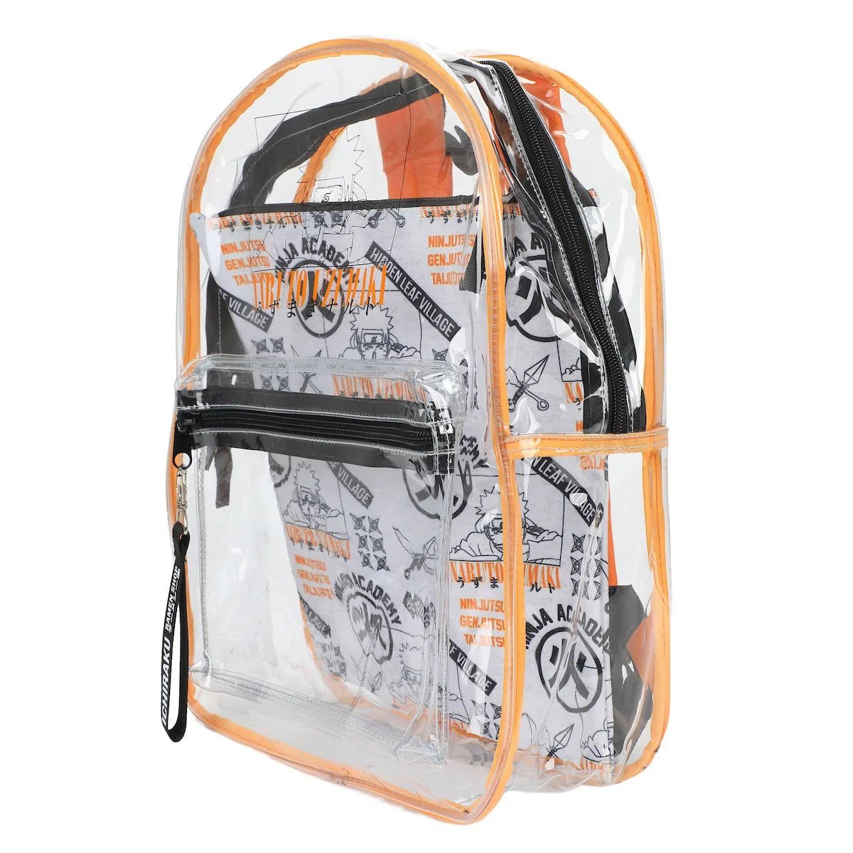 Bioworld - Naruto Clear Backpack with Utility Pocket - Good Game Anime